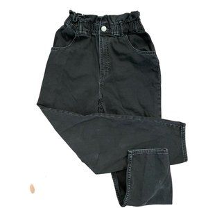 BAGGY JEANS  Zara with elastic Waistband Size XS /24